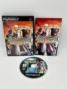 PHANTASY STAR UNIVERSE AMBITION OF THE ILLUMINUS Sony Playstation 2 PS2 Complete - Picture 1 of 7