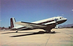 AZ Tucson Arizona-Douglas Super DC-3/-117-Vintage Postcard (E18) - Bild 1 von 4