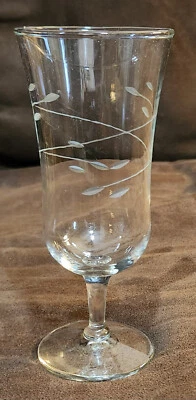 Vintage Libbey INTERLUDE #8474 8 oz. Clear Glass Parfait Glasses NEW In Box 6Pcs - Image 1 of 4