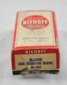 Niehoff Ignition AL-125B Coil Resistor Servs. AL-402 New Old Stock In Box B19 - Bild 1 von 12