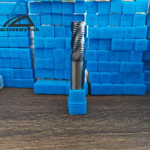 1x 4 Flute 1/2" x 1" x 3" Solid Carbide Roughing End Mills - TiALN Coated - U.S - Picture 1 of 9