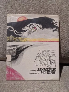The Magic Drum HC Told By James Kirkup Illustrated By Vo-Dinh Tenko 1973 Ex-Lib - Picture 1 of 4