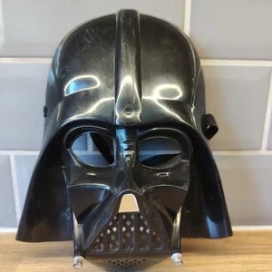 RUBIES Official Lucasfilm Childs Darth Vader Mask Star Wars Hard Plastic - Picture 1 of 13