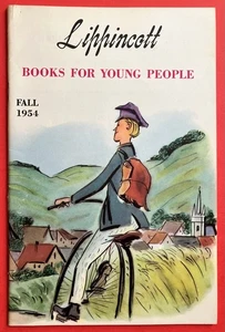 LIPPINCOTT catalog BOOKS FOR YOUNG PEOPLE. FALL 1954. Illustrated. 28 pages - Bild 1 von 6