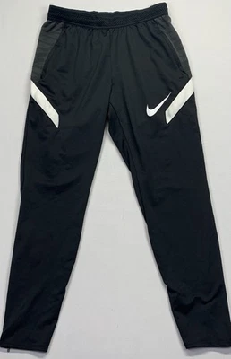 Pantalones de Entrenamiento Nike Vapor Knit para Hombres M Calce Ajustado Negro Cremallera Tobillo Cintura Elástica Foto 1 de 4