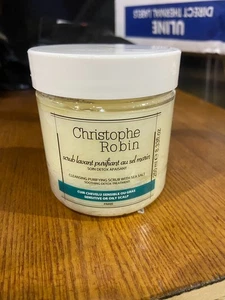 Christophe Robin Cleansing Purifying Scrub with Sea Salt 250 ml 8.33oz - Picture 1 of 5