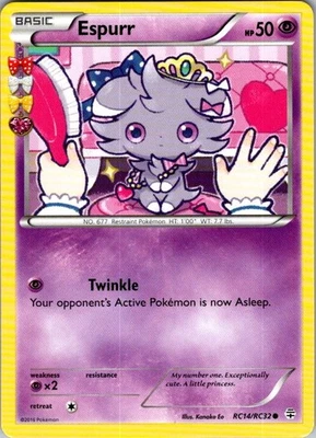 Pokemon | Generations: Radiant Collection | Espurr | RC14/RC32 | Normal | NM - Image 1 of 2