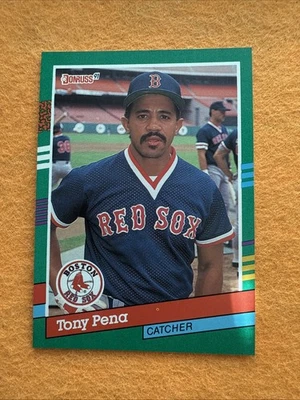 Tony Pena 1991 Donruss Baseball Card # 456 - Image 1 of 2