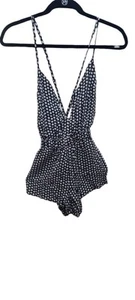 Millau Floral Romper. Size XS. Color black/Red.C1-15 - Picture 1 of 7