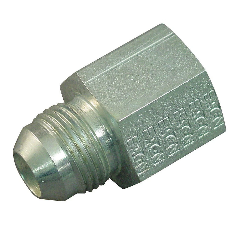 AEROQUIP 221501-16-8S Hose Adapter,1",JIC,1/2",JIC 38YP83 - Image 1 of 1