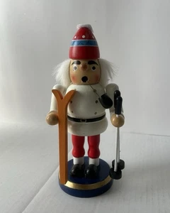 Räuchermann Räuchermännchen Skifahrer - Picture 1 of 8