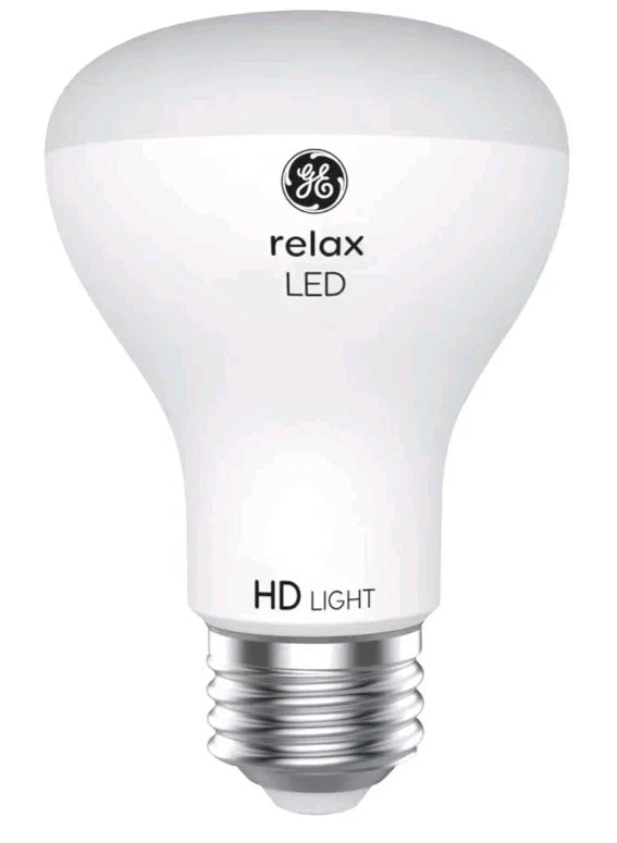 GE Relax 45 W Equivalent Dimmable Soft White R20 LED Single Light Bulb - Image 1 of 3