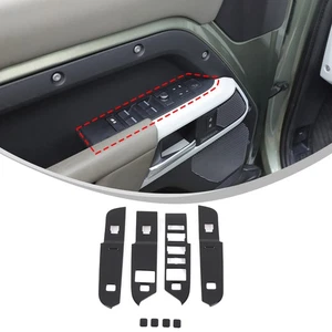 Guarnizione Pulsante Alzacristalli Nero Lucido per Land Rover Defender 110 2020-23 - Foto 1 di 17