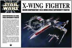 X-Wing T-65 Space Superiority Fighter Fine Molds SW-1 skala  1/72 Star Wars - Foto 1 di 6