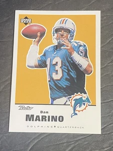 UPPER DECK RETRO 1999 #79 DAN MARINO DOLPHINS FOOTBALL CARD - Picture 1 of 2