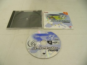 Mint Disc Sega Dreamcast Super Euro Soccer 2000 - Inc Manual NTSC-J Japan