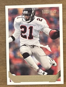 Deion Sanders - 1993 Topps Gold #254   Atlanta Falcons  HOF  Coach Prime    I139 - Picture 1 of 2