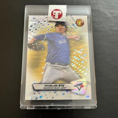 2023 Topps Pristine Pristine Gold #30 Hyun-Jin Ryu /50 Toronto Blue Jays - Image 1 of 2