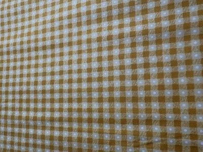 Huff-N-Puff quilt fabric by Andover 2724-Y Golden yellow checks - Image 1 of 4