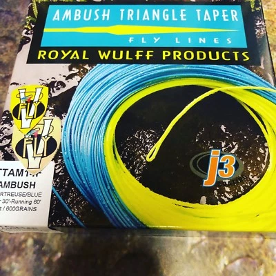 Royal Wulff Triangle Taper Ambush Integrated Skagit Floating Fly Line All Sizes - Image 1 of 4