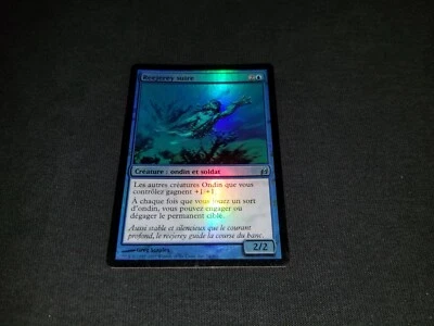 MTG 1x Lorwyn blue uncommon MP French FOIL Merrow Reejerey - ships w/ tracking - Image 1 of 2