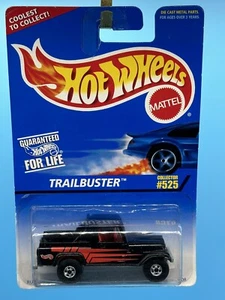 Hot Wheels Trailbuster Pickup Truck pressofuso 1996 #525 NUOVO sulla carta Mattel - Foto 1 di 3