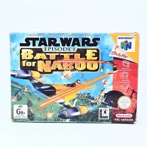 Star Wars Episode 1 Battle for Naboo - N64 / Nintendo 64 Boxed Game - PAL - Picture 1 of 15