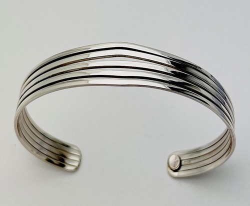 Bracciale Firmato Givenchy Vintage Nuovo Argento Sterling 925 19 6 G 7 1 2"