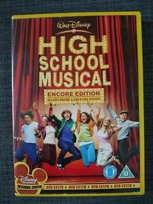 HIGH SCHOOL MUSICAL 1 - ENCORE EDITION  - REGION 2 DVD - USED VERY GOOD CONDITIO - Image 1 of 2