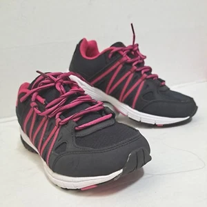Zapatos para correr deportivos Energy Zone para mujer Enthusiast negros/rosados PG671-BP.W zs 8.5 - Imagen 1 de 8