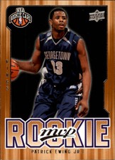 2008-09 Upper Deck MVP Kings Basketball Card #236 Patrick Ewing Jr. Rookie 