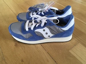 SAUCONY Jazz Blau Silber Original Vintage Gr. 38,5 Neu Ungetragen Kult - Bild 1 von 6