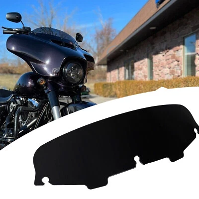 5" Upper Fairing Windshield Windscreen For Harley Electra Glide Classic FLHTC Foto 1 de 4