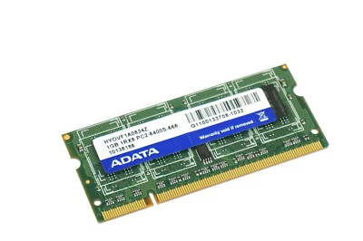 HYOVF1A0834Z GENUINE ADATA LAPTOP MEMORY 1GB DDR2 PC2-6400S (CA65) - Image 1 of 2