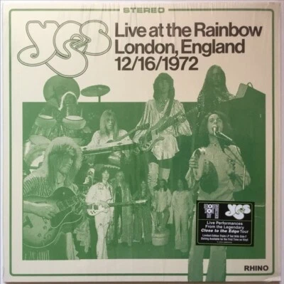 YES - LIVE AT THE RAINBOW - LONDON - 12/16/72 - 3-LP SET - LE - BRAND NEW! - Image 1 of 4