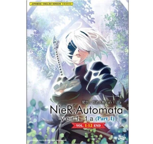 DVD Anime NieR: Automata Ver1.1a (Part 1) TV (1-12 End) English Dub, All Region - Imagen 1 de 6