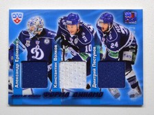2012-13 KHL Final Series Jerseys #FST-006 Yeryomenko Volkov Pestunov 027/133
