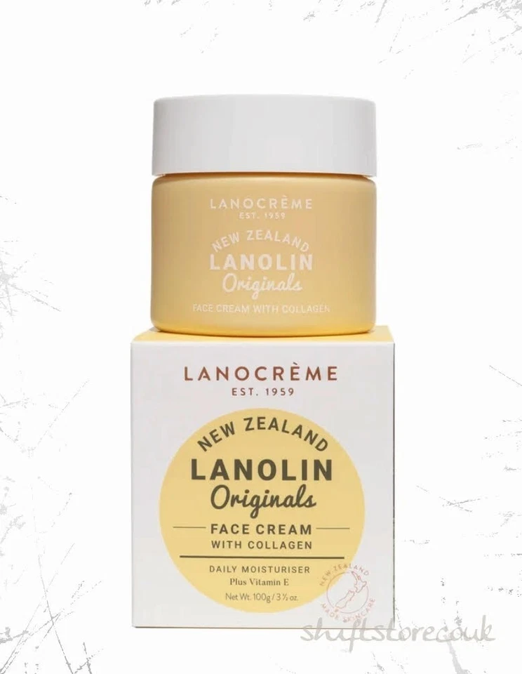 Lanolin Originals Face Cream with Collagen 100g | Original | UK STOCK - Image 1 of 1