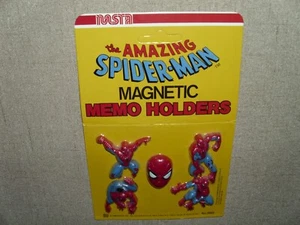 VINTAGE ERSTAUNLICHE SPIDER-MAN MAGNETISCHE MEMO HALTER MARVEL SELTEN AVENGERS NEU 1980 - Bild 1 von 12