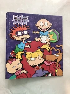 Vintage 1998 Rugrats 3 Ring Binder Tommy Chucky Nickelodeon School Supplies - Picture 1 of 8