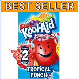 192 Count Caffeine-Free Tropical Punch Drink Mix - Zero Calories & Unsweetened - Picture 1 of 12