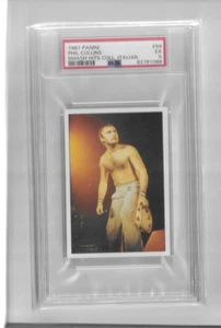 Panini Smash Hits #59 1987 Phil Collins PSA 5 variación de tarjeta italiana - Imagen 1 de 2