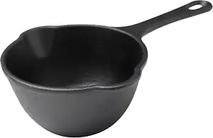Victoria Cast Iron Saucepan, Cast Iron Melting Pot, Made in Colombia, 0.45QT - Picture 1 of 12