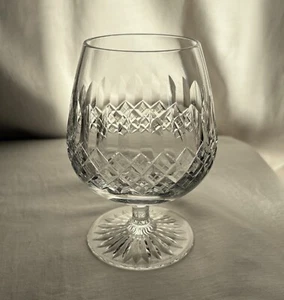 Thomas Webb Kristall geschliffen Brandy/ Schnapsglas. 50er Jahre. Muster Normandie. 5,25" h. - Bild 1 von 9