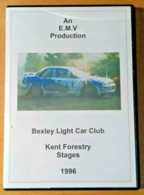 1996 Kent Forestry Stages Rally DVD Bexley Light Car Club  - Image 1 of 2