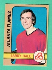 (1) LARRY HALE 1972-73 O-PEE-CHEE # 53 FLAMES ROOKIE EX-MT CARD (H9480)