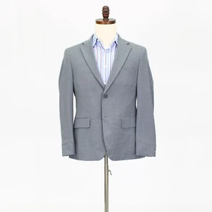 Tommy Hilfiger 38S Gray Sport Coat Blazer Jacket Solid 2B Wool - Picture 1 of 11