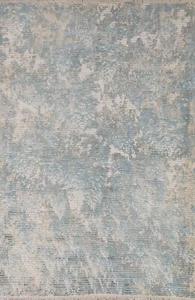 Contemporary Modern Artistic Oriental Area Rug 6'x8' Wool Hand-knotted Carpet - Picture 1 of 12