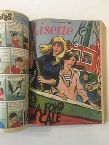 Lisette - 2ème semestre 1958 - Numéros 27 à 52 - BE - Imagen 1 de 3