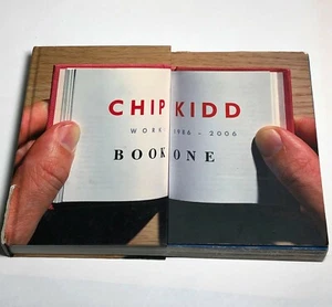 SIGNED CHIP KIDD BOOK ONE WORK 1986-2006 Hardcover Graphic Design Book Design - Picture 1 of 12